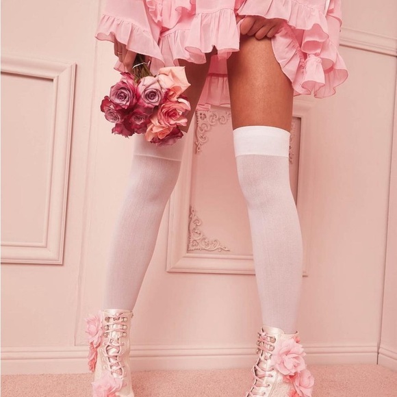 SECRET GARDENS LACE BOOTIES
SUGAR THRILLZ coquette floral goth Fairycore 7 - Picture 13 of 13